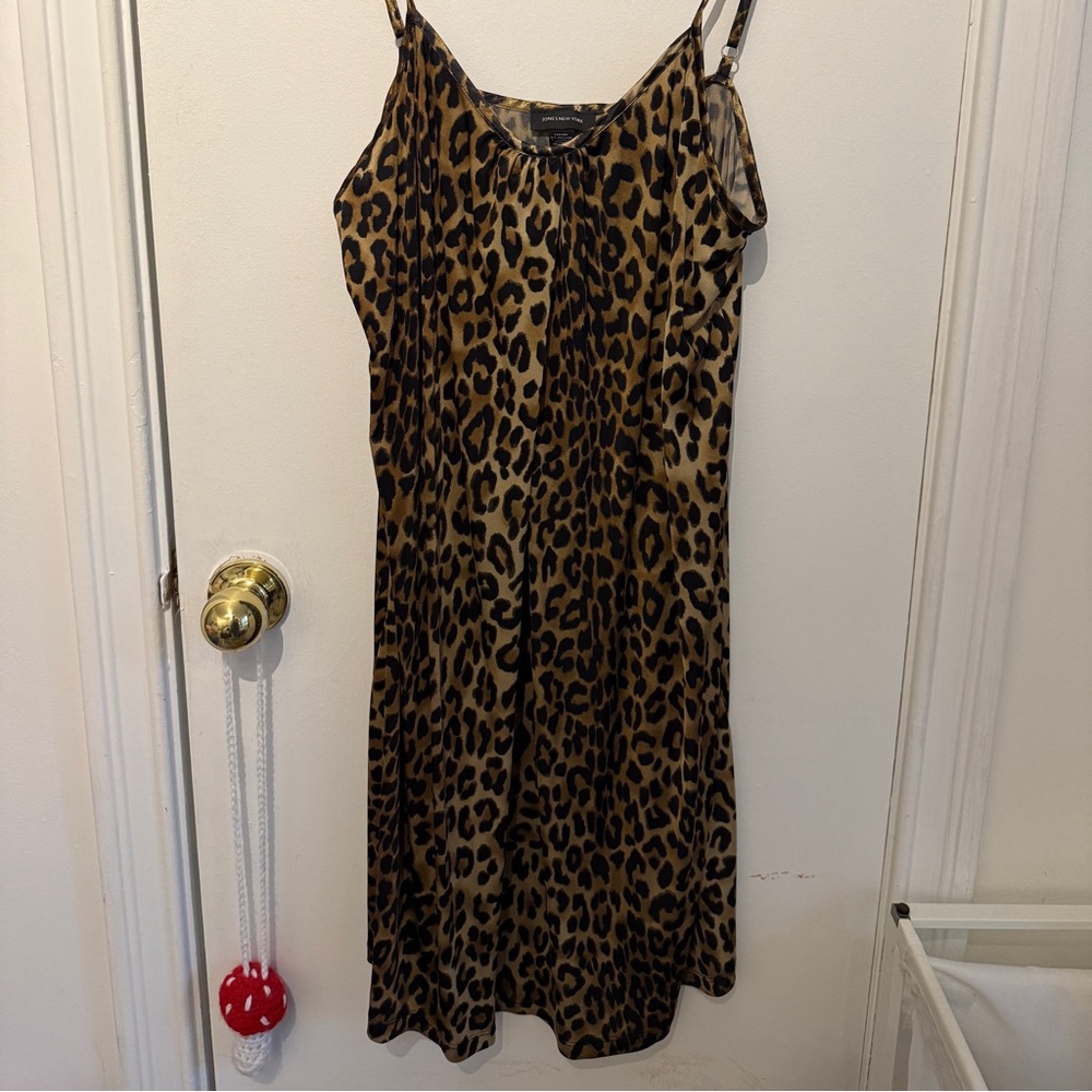 Jones New York Animal Print Dress
